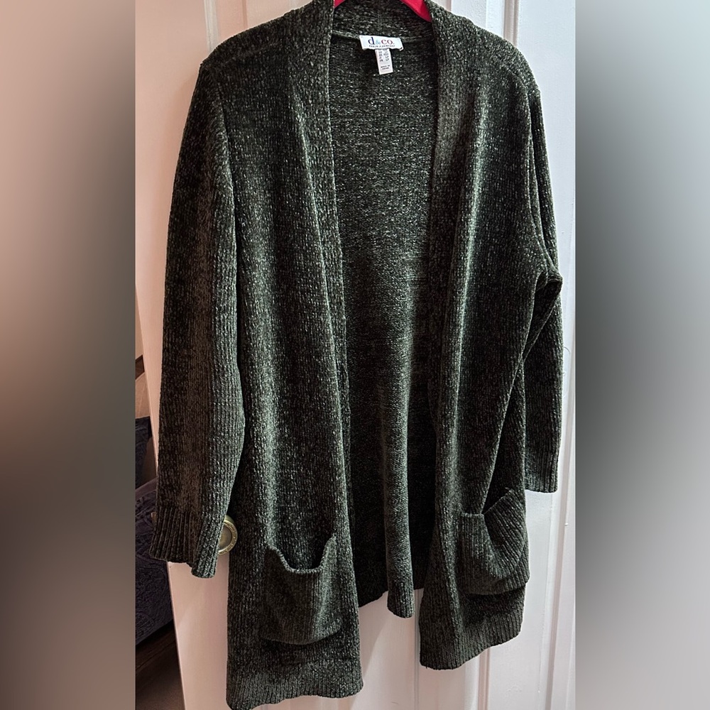 Denim and Co. Chenille Cardigan